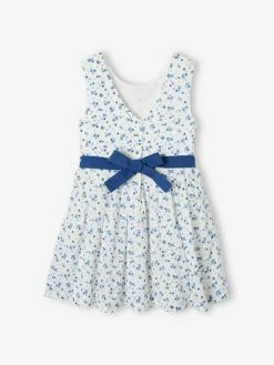 Robe De Cérémonie à Fleurs Et Plumetis Fille Ceinture Nouée Au Dos écru - Vertbaudet 10 Robe De Cérémonie à Fleurs Et Plumetis Fille Ceinture Nouée Au Dos écru - Vertbaudet -cyrillus boutique robe de ceremonie a fleurs et plumetis fille ceinture nouee au dos 4