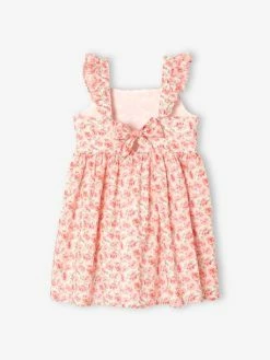 Robe De Cérémonie à Fleurs Fille Bretelles Volantées Ivoire Imprimé - Vertbaudet 8 Robe De Cérémonie à Fleurs Fille Bretelles Volantées Ivoire Imprimé - Vertbaudet -cyrillus boutique robe de ceremonie a fleurs fille bretelles volantees 2