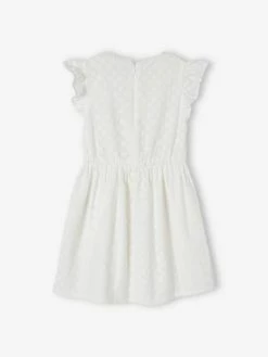 Robe De Cérémonie Brodée Fille écru - Vertbaudet 8 Robe De Cérémonie Brodée Fille écru - Vertbaudet -cyrillus boutique robe de ceremonie brodee fille 2