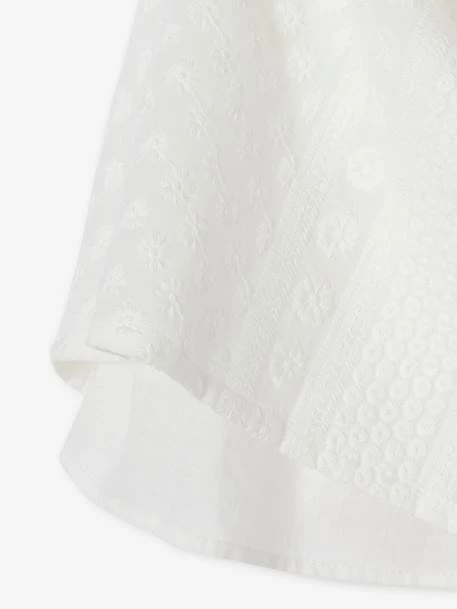 Robe De Cérémonie Brodée Fille écru - Vertbaudet 5 Robe De Cérémonie Brodée Fille écru - Vertbaudet – Image 5