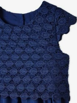 Robe De Cérémonie Effet 2 En 1 Superposition En Macramé Fille Ivoire - Vertbaudet 8 Robe De Cérémonie Effet 2 En 1 Superposition En Macramé Fille Ivoire - Vertbaudet -cyrillus boutique robe de ceremonie effet 2 en 1 superposition en macrame fille 2