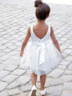Robe De Cérémonie Fille En Satin Et Tulle Rose Poudré - Vertbaudet 10 Robe De Cérémonie Fille En Satin Et Tulle Rose Poudré - Vertbaudet -cyrillus boutique robe de ceremonie fille en satin et tulle 4