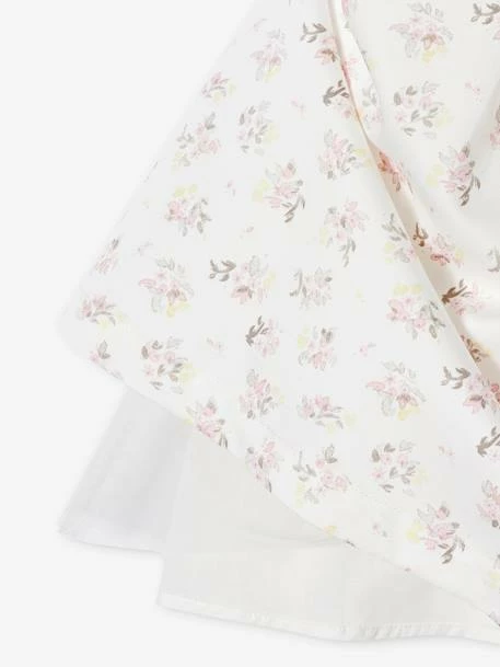 Robe De Cérémonie Fille Motifs Fleurs écru - Vertbaudet 6 Robe De Cérémonie Fille Motifs Fleurs écru - Vertbaudet – Image 6