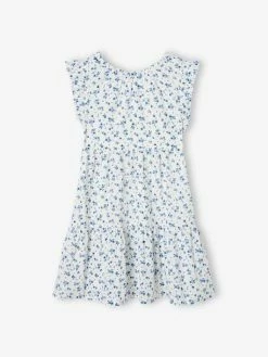 Robe De Cérémonie Motifs Fleurs Fille écru - Vertbaudet 6 Robe De Cérémonie Motifs Fleurs Fille écru - Vertbaudet -cyrillus boutique robe de ceremonie motifs fleurs fille 2