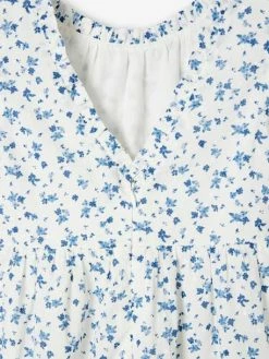 Robe De Cérémonie Motifs Fleurs Fille écru - Vertbaudet 7 Robe De Cérémonie Motifs Fleurs Fille écru - Vertbaudet -cyrillus boutique robe de ceremonie motifs fleurs fille 3