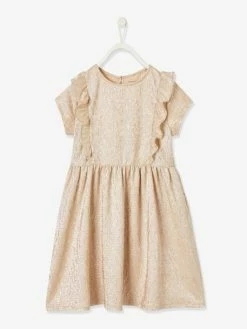 Robe De Fête En Tissu Lamé Fantaisie Fille Beige Irisé - Vertbaudet 10 Robe De Fête En Tissu Lamé Fantaisie Fille Beige Irisé - Vertbaudet -cyrillus boutique robe de fete en tissu lame fantaisie fille 4