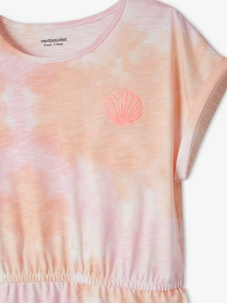 Robe Effet "tie & Dye" Fille Jaune / Rose - Vertbaudet 5 Robe Effet "tie & Dye" Fille Jaune / Rose - Vertbaudet – Image 5