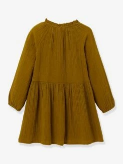 Robe En Gaze De Coton Col Montant Fille CYRILLUS Marron - Cyrillus 7 Robe En Gaze De Coton Col Montant Fille CYRILLUS Marron - Cyrillus -cyrillus boutique robe en gaze de coton col montant fille cyrillus 1