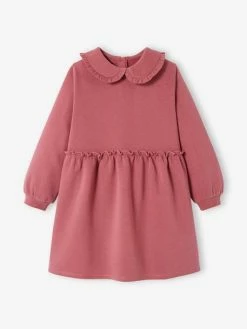 Robe En Molleton Col Claudine Fille Marine - Vertbaudet 11 Robe En Molleton Col Claudine Fille Marine - Vertbaudet -cyrillus boutique robe en molleton col claudine fille 5