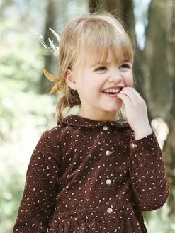 Robe En Velour Imprimé Fille Prune - Vertbaudet 11 Robe En Velour Imprimé Fille Prune - Vertbaudet -cyrillus boutique robe en velour imprime fille 5