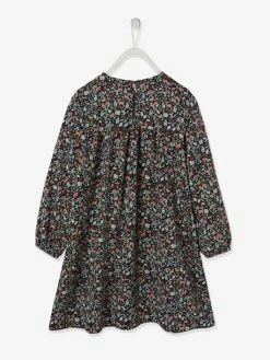 Robe Fluide Imprimée Fille Vert Motifs Biches/fleurs - Vertbaudet 10 Robe Fluide Imprimée Fille Vert Motifs Biches/fleurs - Vertbaudet -cyrillus boutique robe fluide imprimee fille 4