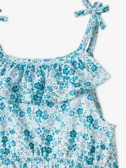 Robe Longue à Volant Motifs Fleurs Fille Bleu Imprimé - Vertbaudet 8 Robe Longue à Volant Motifs Fleurs Fille Bleu Imprimé - Vertbaudet -cyrillus boutique robe longue a volant motifs fleurs fille 2