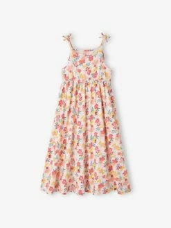 Robe Longue à Volant Motifs Fleurs Fille Bleu Imprimé - Vertbaudet 10 Robe Longue à Volant Motifs Fleurs Fille Bleu Imprimé - Vertbaudet -cyrillus boutique robe longue a volant motifs fleurs fille 4