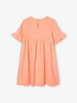 Robe Manches Courtes En Broderie Anglaise Fille Bleu Grisé - Vertbaudet 10 Robe Manches Courtes En Broderie Anglaise Fille Bleu Grisé - Vertbaudet -cyrillus boutique robe manches courtes en broderie anglaise fille 4