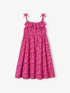 Robe Mi-longue à Bretelles Imprimée Fleurs Fille Multicolore - Vertbaudet 9 Robe Mi-longue à Bretelles Imprimée Fleurs Fille Multicolore - Vertbaudet -cyrillus boutique robe mi longue a bretelles imprimee fleurs fille 3