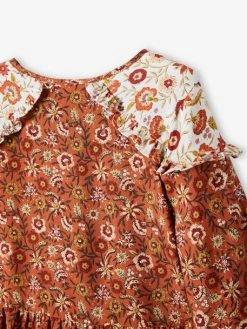 Robe Patchwork Gipsy Fille Chamois Imprimé - Vertbaudet 8 Robe Patchwork Gipsy Fille Chamois Imprimé - Vertbaudet -cyrillus boutique robe patchwork gipsy fille 2