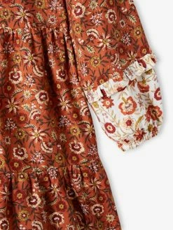 Robe Patchwork Gipsy Fille Chamois Imprimé - Vertbaudet 9 Robe Patchwork Gipsy Fille Chamois Imprimé - Vertbaudet -cyrillus boutique robe patchwork gipsy fille 3