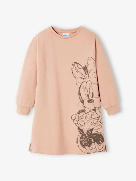 Robe Pull Fille Disney® Minnie Mauve - Minnie 1 Robe Pull Fille Disney® Minnie Mauve - Minnie
