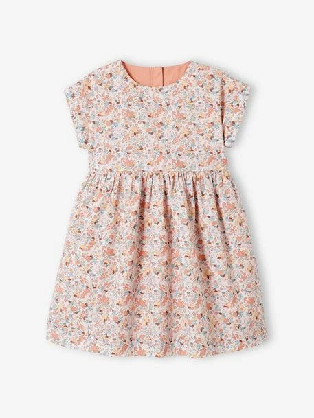 Robe Réversible Fille Orange - Vertbaudet 2 Robe Réversible Fille Orange - Vertbaudet – Image 2