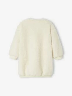 Robe Sweat En Sherpa Avec Broderie Irisée Fille écru - Vertbaudet 10 Robe Sweat En Sherpa Avec Broderie Irisée Fille écru - Vertbaudet -cyrillus boutique robe sweat en sherpa avec broderie irisee fille 4