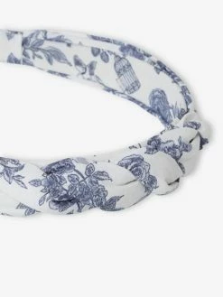 Serre-tête Imprimé Petites Fleurs Fille écru - Vertbaudet -cyrillus boutique serre tete imprime petites fleurs fille 4