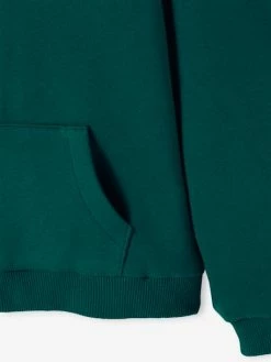 Sweat à Capuche Doublé Sherpa Vert Anglais - Vertbaudet 7 Sweat à Capuche Doublé Sherpa Vert Anglais - Vertbaudet -cyrillus boutique sweat a capuche double sherpa 3