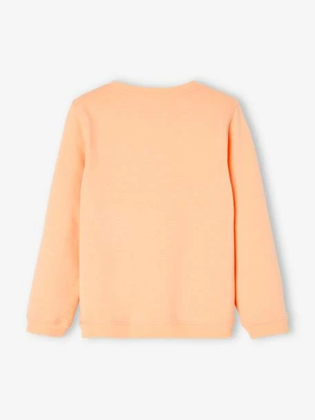 Sweat à Message Basics Fille Détails Irisés Lilas - Vertbaudet 6 Sweat à Message Basics Fille Détails Irisés Lilas - Vertbaudet – Image 6