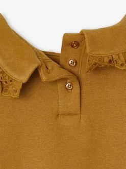 Sweat Col Claudine En Broderie Anglaise Fille Caramel - Vertbaudet 11 Sweat Col Claudine En Broderie Anglaise Fille Caramel - Vertbaudet -cyrillus boutique sweat col claudine en broderie anglaise fille 5