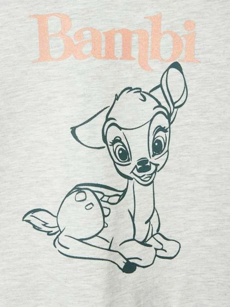 Sweat Fille Disney® Bambi Gris Chiné Animé - Disney 4 Sweat Fille Disney® Bambi Gris Chiné Animé - Disney – Image 4