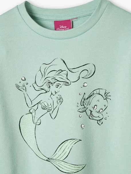 Sweat Fille Disney® La Petite Sirène Bleu Glacier - 319 3 Sweat Fille Disney® La Petite Sirène Bleu Glacier - 319 – Image 3