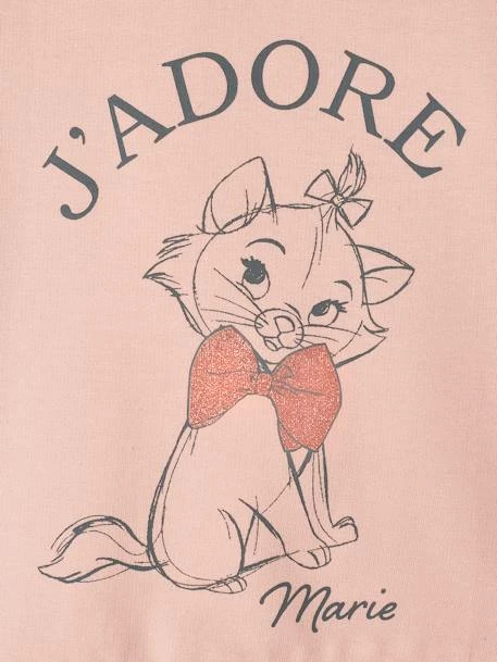 Sweat Fille Disney® Marie Les Aristochats Vieux Rose - Disney 4 Sweat Fille Disney® Marie Les Aristochats Vieux Rose - Disney – Image 4