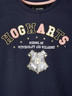 Sweat Fille Harry Potter® Bleu Anime Placee - Harry Potter -cyrillus boutique sweat fille harry potter 3