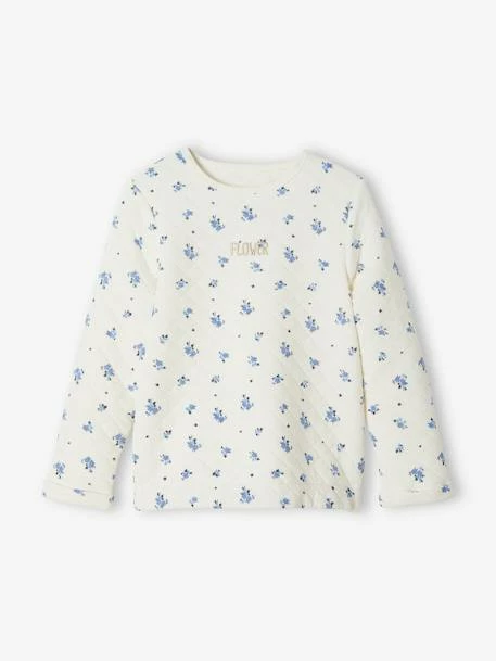 Sweat Imprimé Fille Effet Légèrement Matelassé Rose Poudré Imprimé - Vertbaudet 1 Sweat Imprimé Fille Effet Légèrement Matelassé Rose Poudré Imprimé - Vertbaudet