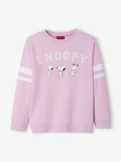 Sweat Molleton Fille Snoopy Peanuts® Lila - Snoopy