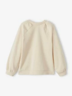 Sweat Motif égérie Détails Fantaisie Fille Beige - Vertbaudet 9 Sweat Motif égérie Détails Fantaisie Fille Beige - Vertbaudet -cyrillus boutique sweat motif egerie details fantaisie fille 3