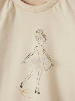 Sweat Motif égérie Détails Fantaisie Fille Beige - Vertbaudet 10 Sweat Motif égérie Détails Fantaisie Fille Beige - Vertbaudet -cyrillus boutique sweat motif egerie details fantaisie fille 4