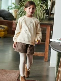 Sweat Motif égérie Détails Fantaisie Fille Beige - Vertbaudet 11 Sweat Motif égérie Détails Fantaisie Fille Beige - Vertbaudet -cyrillus boutique sweat motif egerie details fantaisie fille 5