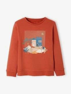 Sweat Motif Maroc Détails Pailletés Fille Orange Grisé - Vertbaudet 5 Sweat Motif Maroc Détails Pailletés Fille Orange Grisé - Vertbaudet -cyrillus boutique sweat motif maroc details pailletes fille 1