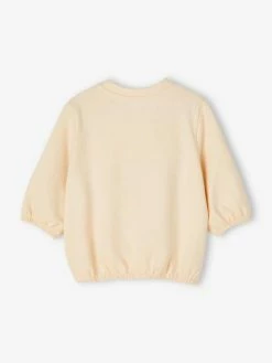Sweat Motifs Fleurs Anim Irisée Et Bouclettes Fille Manches 3/4 écru - Vertbaudet 6 Sweat Motifs Fleurs Anim Irisée Et Bouclettes Fille Manches 3/4 écru - Vertbaudet -cyrillus boutique sweat motifs fleurs anim irisee et bouclettes fille manches 34 1
