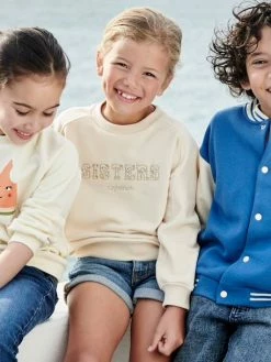 Sweat Romantique Lettres Fantaisie Fille Corail - Vertbaudet -cyrillus boutique sweat romantique lettres fantaisie fille 4