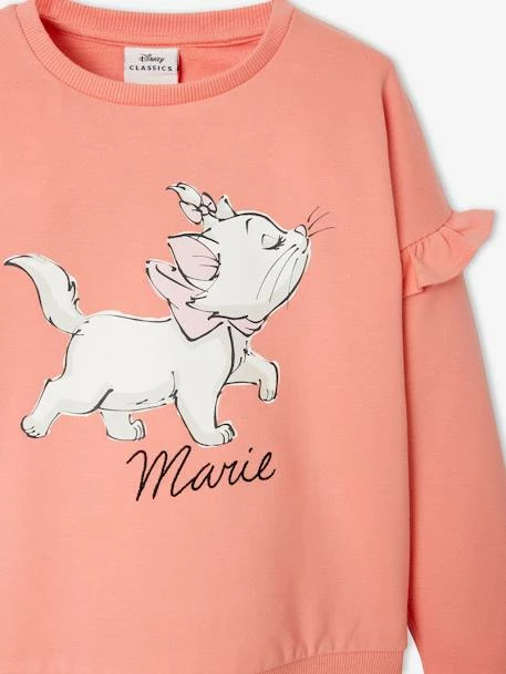 Sweat Volanté Fille Les Aristochats® Rose - Disney 3 Sweat Volanté Fille Les Aristochats® Rose - Disney – Image 3