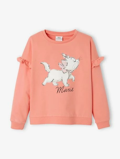 Sweat Volanté Fille Les Aristochats® Rose - Disney 1 Sweat Volanté Fille Les Aristochats® Rose - Disney