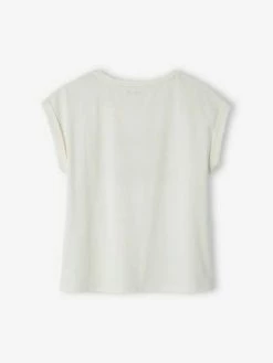 T-shirt à Message Motifs Fleurs Fille écru - Vertbaudet 8 T-shirt à Message Motifs Fleurs Fille écru - Vertbaudet -cyrillus boutique t shirt a message motifs fleurs fille 2