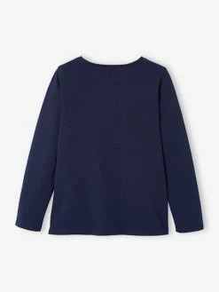 T-shirt Basics Message Irisé Fille Manches Longues Rose Poudré - Vertbaudet 10 T-shirt Basics Message Irisé Fille Manches Longues Rose Poudré - Vertbaudet -cyrillus boutique t shirt basics message irise fille manches longues 4