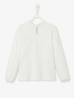 T-shirt Blouse Basics Fille Détails En Macramé Vert Clair Uni - Vertbaudet 8 T-shirt Blouse Basics Fille Détails En Macramé Vert Clair Uni - Vertbaudet -cyrillus boutique t shirt blouse basics fille details en macrame 2