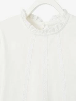 T-shirt Blouse Basics Fille Détails En Macramé Vert Clair Uni - Vertbaudet 9 T-shirt Blouse Basics Fille Détails En Macramé Vert Clair Uni - Vertbaudet -cyrillus boutique t shirt blouse basics fille details en macrame 3