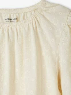T-shirt Blouse Brodé Fleurs Fille écru - Vertbaudet 11 T-shirt Blouse Brodé Fleurs Fille écru - Vertbaudet -cyrillus boutique t shirt blouse brode fleurs fille 5