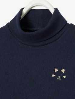 T-shirt Col Roulé Basics Fille Motif Chat Irisé Poitrine Encre - Vertbaudet 8 T-shirt Col Roulé Basics Fille Motif Chat Irisé Poitrine Encre - Vertbaudet -cyrillus boutique t shirt col roule basics fille motif chat irise poitrine 2