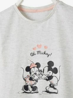 T-shirt Fille Disney Minnie Et Mickey® Avec Paillettes Gris Clair Chiné - Minnie 6 T-shirt Fille Disney Minnie Et Mickey® Avec Paillettes Gris Clair Chiné - Minnie -cyrillus boutique t shirt fille disney minnie et mickey avec paillettes 2