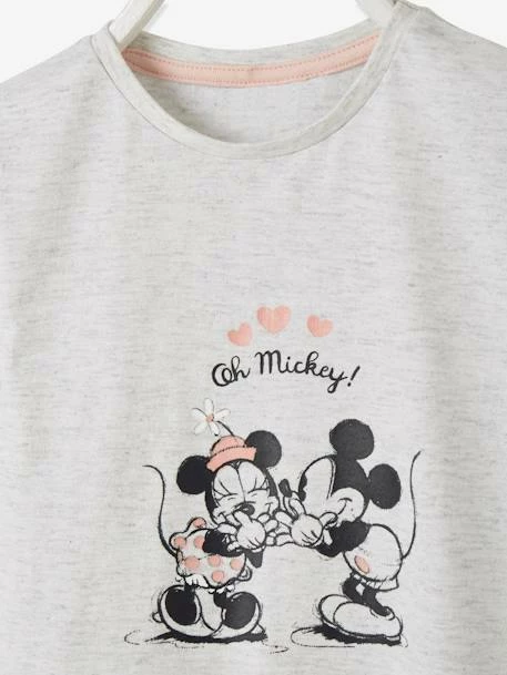 T-shirt Fille Disney Minnie Et Mickey® Avec Paillettes Gris Clair Chiné - Minnie 3 T-shirt Fille Disney Minnie Et Mickey® Avec Paillettes Gris Clair Chiné - Minnie – Image 3